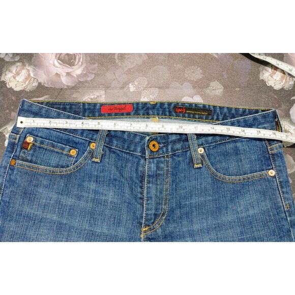 AG Adriano Goldschmied The Angel Bootcut Jeans Mid Rise Denim Womens Size 30R - Picture 6 of 8